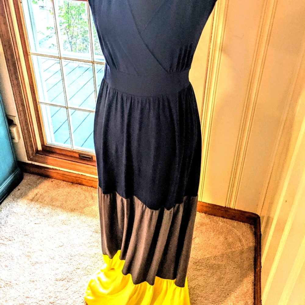 Navy Maxi dress (Tall)